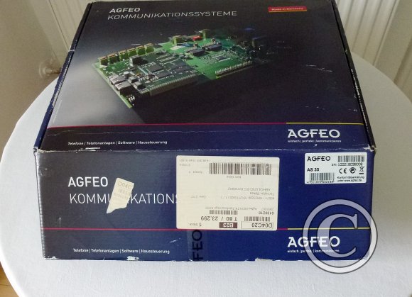 Agfeo AS35 in der Orignalverpackung